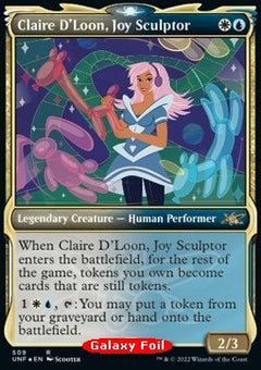 Claire D'Loon, Joy Sculptor (V.3)⁣ - Unfinity: Extras⁣ (Rare)⁣ [509]