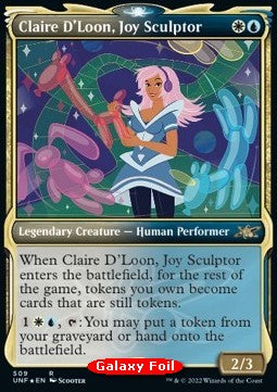 Claire D'Loon, Joy Sculptor (V.3)⁣ - Unfinity: Extras⁣ (Rare)⁣ [509]
