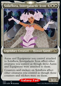 Solaflora, Intergalactic Icon (V.3)⁣ - Unfinity: Extras⁣ (Rare)⁣ [497]