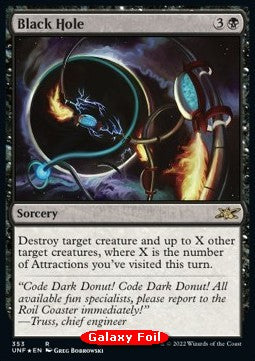 Black Hole⁣ - Unfinity: Extras⁣ (Rare)⁣ [353]