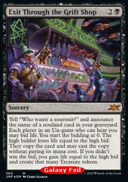 Exit Through the Grift Shop⁣ - Unfinity: Extras⁣ (Mythic)⁣ [360]