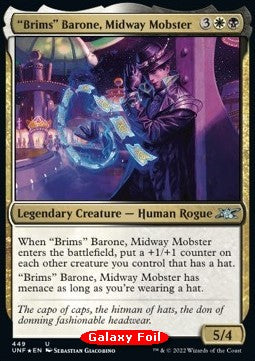 "Brims" Barone, Midway Mobster (V.2)⁣ - Unfinity: Extras⁣ (Uncommon)⁣ [449]