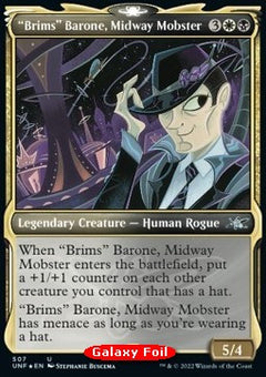 "Brims" Barone, Midway Mobster (V.3)⁣ - Unfinity: Extras⁣ (Uncommon)⁣ [507]