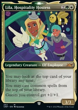 Lila, Hospitality Hostess (V.1)⁣ - Unfinity: Extras⁣ (Mythic)⁣ [262]