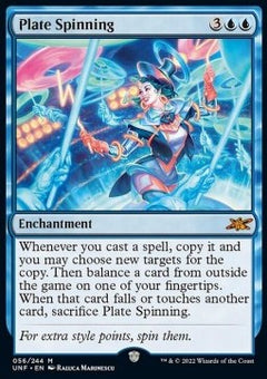 Plate Spinning⁣ - Unfinity⁣ (Mythic)⁣ [56]