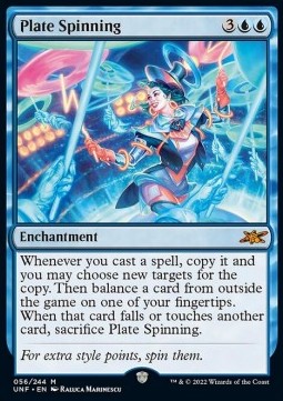 Plate Spinning⁣ - Unfinity⁣ (Mythic)⁣ [56]