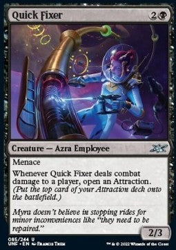 Quick Fixer⁣ - Unfinity⁣ (Uncommon)⁣ [85]
