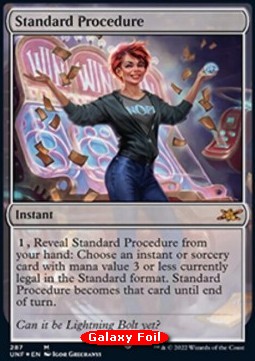 Standard Procedure⁣ - Unfinity: Extras⁣ (Mythic)⁣ [287]