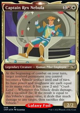 Captain Rex Nebula (V.3)⁣ - Unfinity: Extras⁣ (Rare)⁣ [508]