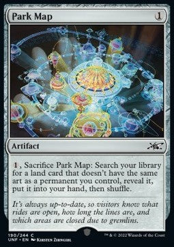 Park Map⁣ - Unfinity⁣ (Common)⁣ [190]