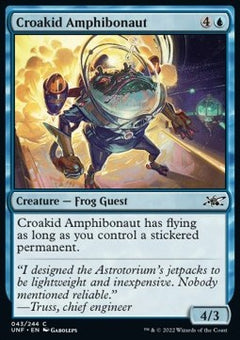 Croakid Amphibonaut⁣ - Unfinity⁣ (Common)⁣ [43]