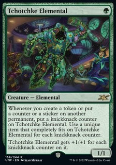 Tchotchke Elemental⁣ - Unfinity⁣ (Rare)⁣ [158]