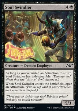 Soul Swindler⁣ - Unfinity⁣ (Common)⁣ [93]
