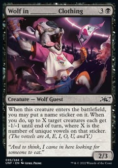 Wolf in ________ Clothing⁣ - Unfinity⁣ (Common)⁣ [95]