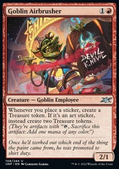 Goblin Airbrusher⁣ - Unfinity⁣ (Uncommon)⁣ [108]