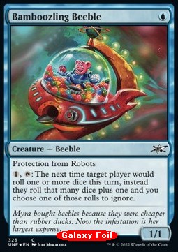 Bamboozling Beeble⁣ - Unfinity: Extras⁣ (Common)⁣ [323]