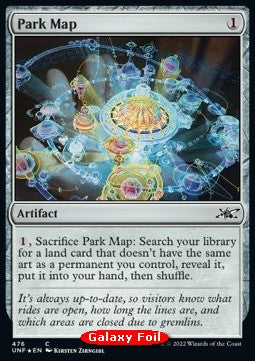 Park Map⁣ - Unfinity: Extras⁣ (Common)⁣ [476]