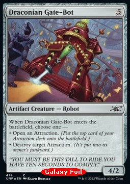 Draconian Gate-Bot⁣ - Unfinity: Extras⁣ (Common)⁣ [474]