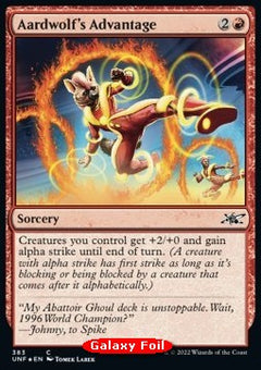 Aardwolf's Advantage⁣ - Unfinity: Extras⁣ (Common)⁣ [383]