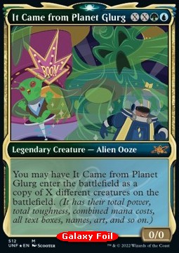 It Came from Planet Glurg (V.3)⁣ - Unfinity: Extras⁣ (Mythic)⁣ [512]