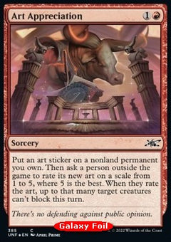 Art Appreciation⁣ - Unfinity: Extras⁣ (Common)⁣ [385]