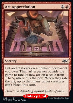 Art Appreciation⁣ - Unfinity: Extras⁣ (Common)⁣ [385]