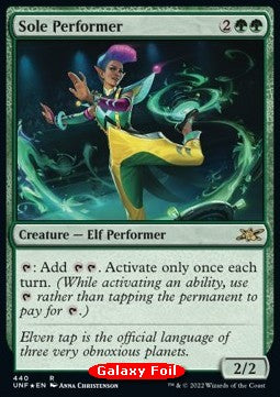 Sole Performer⁣ - Unfinity: Extras⁣ (Rare)⁣ [440]