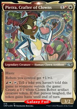 Pietra, Crafter of Clowns (V.3)⁣ - Unfinity: Extras⁣ (Uncommon)⁣ [519]