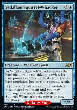 Vedalken Squirrel-Whacker⁣ - Unfinity: Extras⁣ (Rare)⁣ [349]