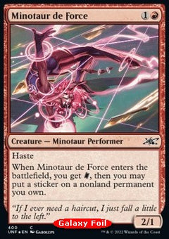 Minotaur de Force⁣ - Unfinity: Extras⁣ (Common)⁣ [400]