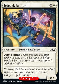 Jetpack Janitor⁣ - Unfinity: Extras⁣ (Common)⁣ [301]