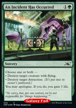 An Incident Has Occurred⁣ - Unfinity: Extras⁣ (Common)⁣ [429]