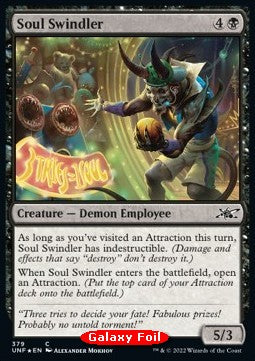 Soul Swindler⁣ - Unfinity: Extras⁣ (Common)⁣ [379]