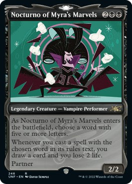 Nocturno of Myra's Marvels (V.1)⁣ - Unfinity: Extras⁣ (Rare)⁣ [248]