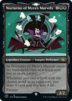 Nocturno of Myra's Marvels (V.1)⁣ - Unfinity: Extras⁣ (Rare)⁣ [248]
