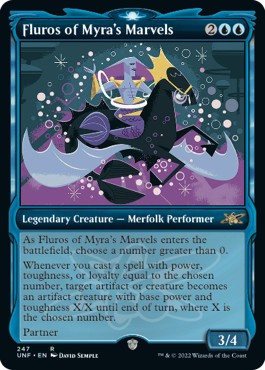 Fluros of Myra's Marvels (V.1)⁣ - Unfinity: Extras⁣ (Rare)⁣ [247]