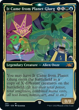It Came from Planet Glurg (V.1)⁣ - Unfinity: Extras⁣ (Mythic)⁣ [261]
