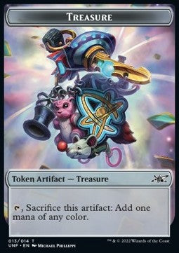 Treasure Token (V.2)⁣ - Unfinity: Extras⁣ (Token)⁣ [T 13]