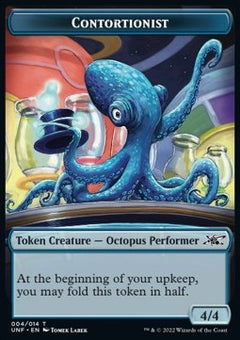 Contortionist Token (Blue 1/1)⁣ - Unfinity: Extras⁣ (Token)⁣ [T 4]