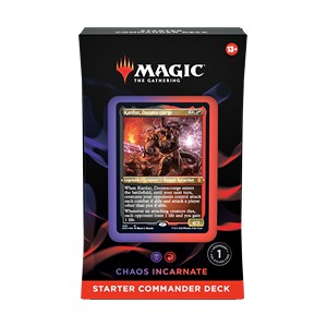 Starter Commander Decks: "Chaos Incarnate" Commander Deck - Starter Commander Decks