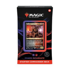Starter Commander Decks: "Chaos Incarnate" Commander Deck - Starter Commander Decks