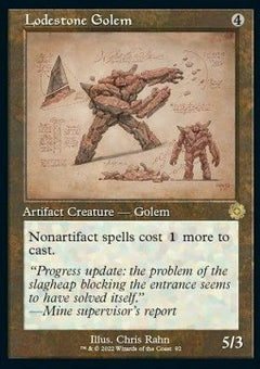 Lodestone Golem (V.2)⁣ - Retro Frame Artifacts⁣ (Rare)⁣ [92]