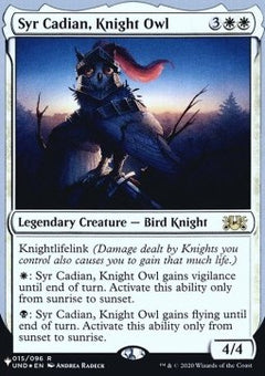 Syr Cadian, Knight Owl⁣ - The List⁣ (Rare)⁣ [15]