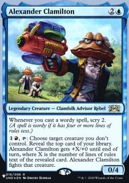 Alexander Clamilton⁣ - The List⁣ (Rare)⁣ [16]