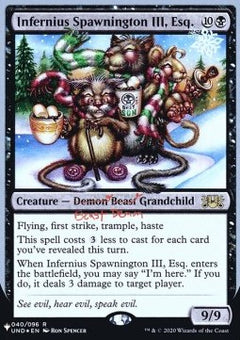 Infernius Spawnington III, Esq.⁣ - The List⁣ (Rare)⁣ [40]