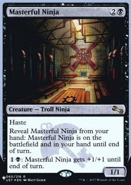 Masterful Ninja⁣ - The List⁣ (Rare)⁣ [60]