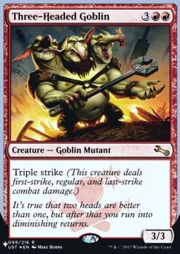 Three-Headed Goblin⁣ - The List⁣ (Rare)⁣ [99]