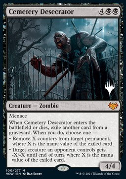 Cemetery Desecrator (V.2)⁣ - Innistrad: Crimson Vow: Promos⁣ (Mythic)⁣ [100]