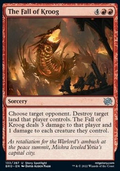 The Fall of Kroog⁣ - The Brothers' War⁣ (Uncommon)⁣ [133]