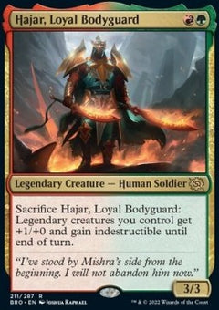 Hajar, Loyal Bodyguard⁣ - The Brothers' War⁣ (Rare)⁣ [211]